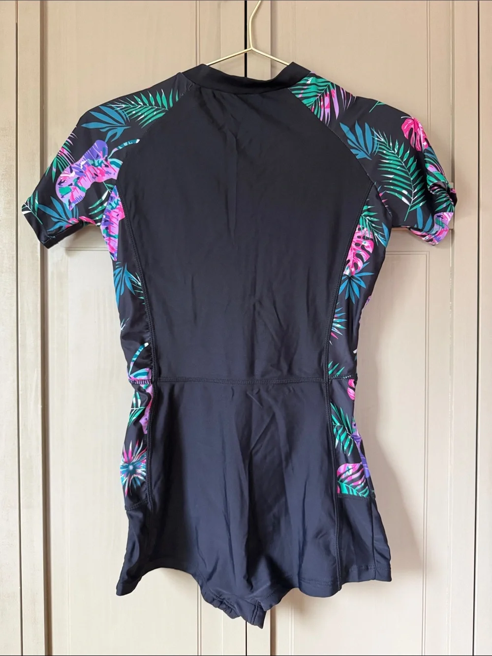 TROPICAL PRINT ONE PIECE SWIMSUIT